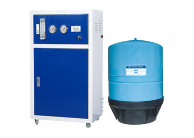 600GPD آلة تنقية المياه التجارية آلة 5 مرحلة نظام RO مع مؤشر وتدفق - متر
